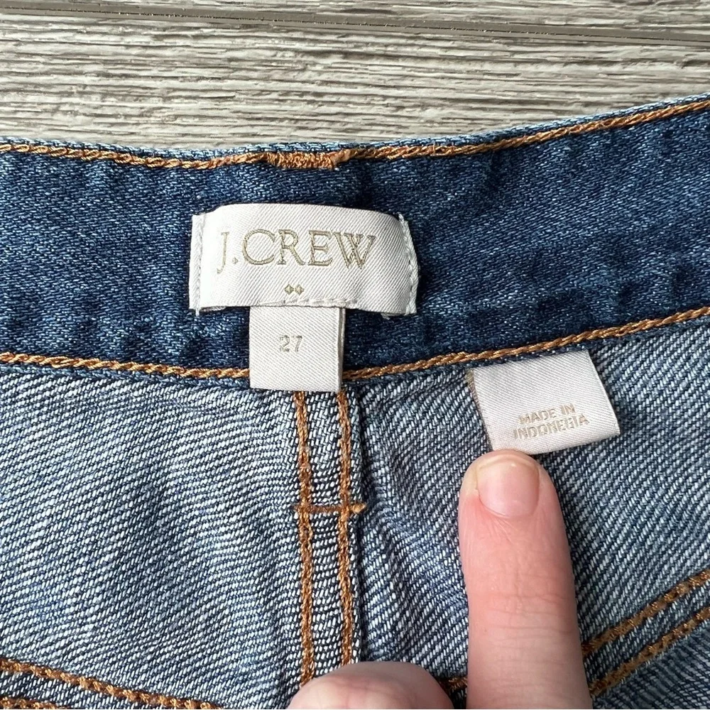 J. Crew Cuffed Denim Shorts in Liza Wash | Size 27